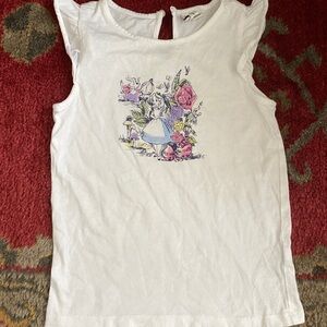 Janie and Jack Alice and Wonderland shirt